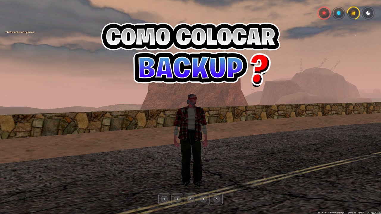 [MTA:SA] COMO COLOCAR BACKUP NO SERVIDOR LOCAL - YouTube