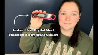 Alpha Grillers Instant Read Digital Meat Thermometer Review