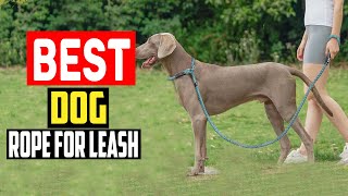 ✅Top 5 Best Rope For Dog Leash in 2025