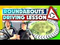 Roundabouts driving lesson