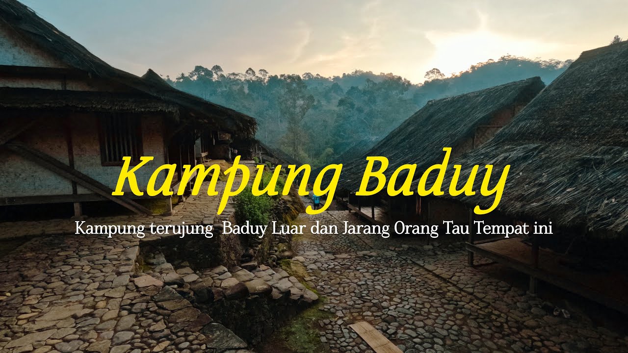 Explore Hidden Gem nya Kampung Baduy Luar, Kampung Leuwi Buleud