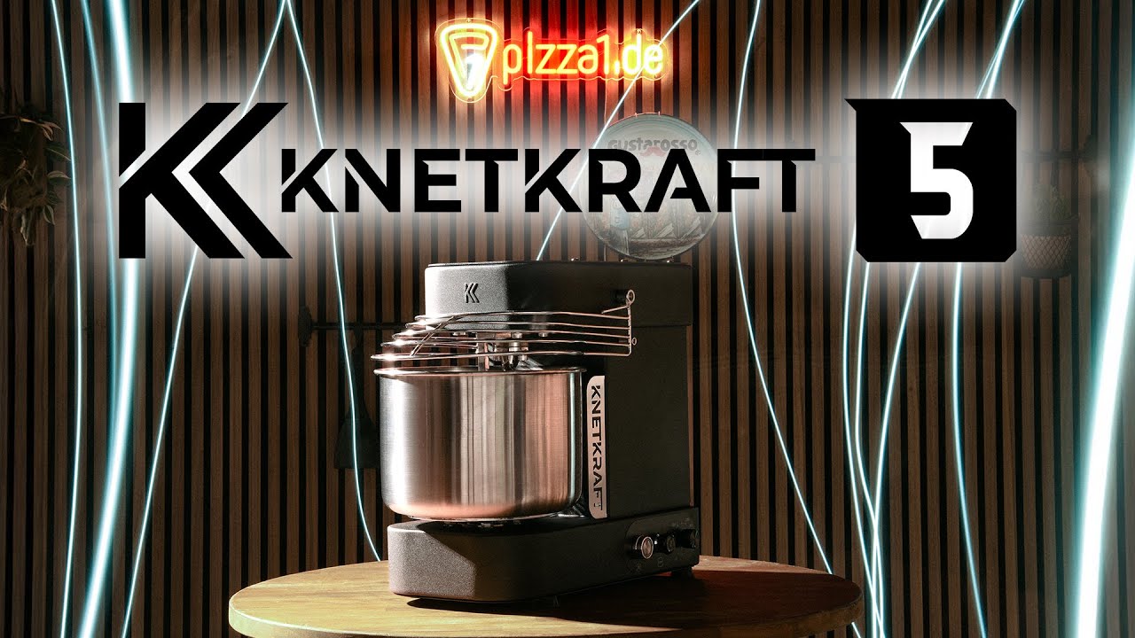 Vorstellung Spiralkneter KnetKraft 5 - Profi-Ergebnisse für unter 700 €