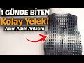 ÇOK KOLAY FİLE YELEK YAPIMI Örgü bilmeyenlerin bile kolaylıkla yapabileceği bir yelek #motifye