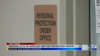 Funding cuts to wipe out aid for protection orders