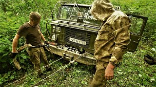 ПОЕХАЛИ НА СТАРУЮ ИЗБУ. ЗАСАДИЛИ ШИШИГУ. Забрали все необходимое.