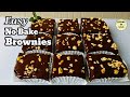 Easy No Bake Brownies Recipe | How to Make Brownies without Oven | Brownies Recipe by Kusina ni Lola