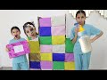 ماسة شربت رضاعة البيبي 🍼 في تحدي صناديق الحظ 🔥