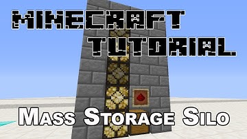 Mass Storage Silo - Minecraft 1.6.2 Tutorial