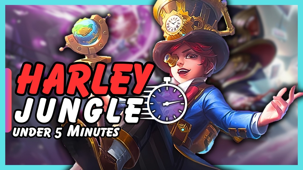 Harley Jungle Guide in 4 Minutes | MLBB S33