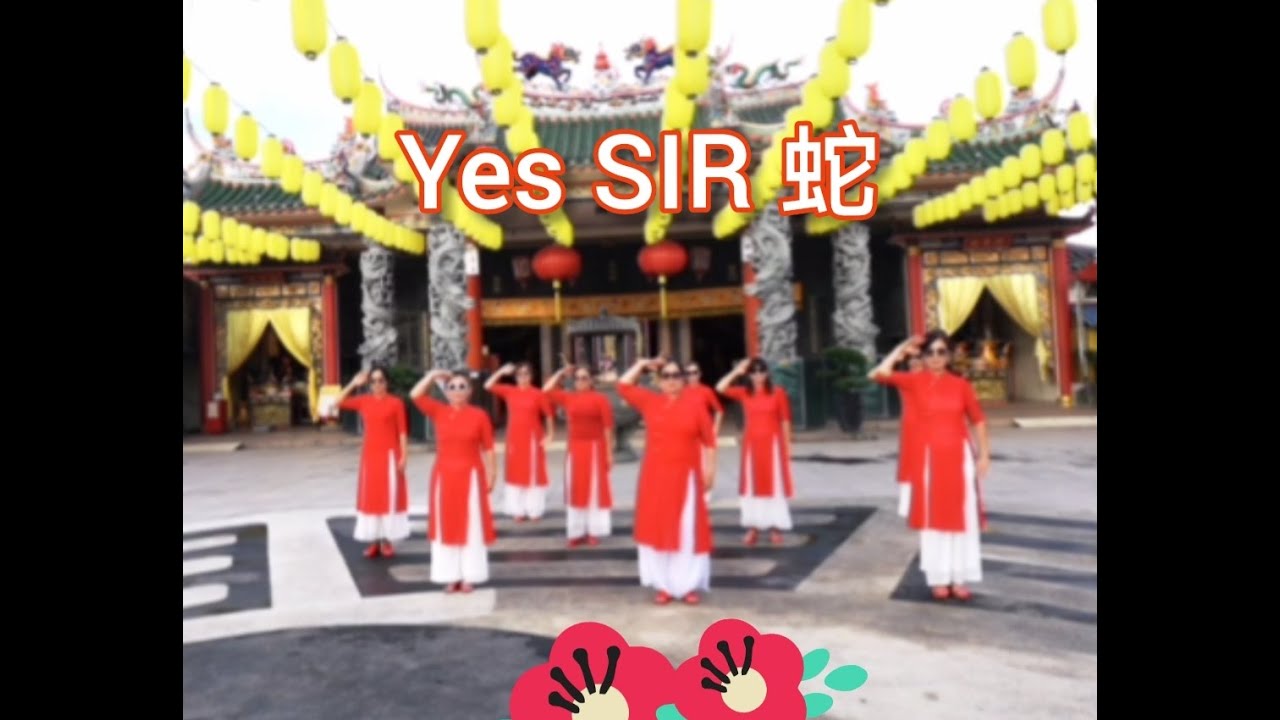 Yes SIR 蛇 - Line Dance (Rebecca Lee (MY)) - demo - YouTube