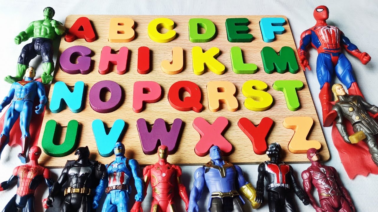 ABC Puzzle | Help Me Find Alphabet Letters EP/96 ABCD Alphabet learning ...