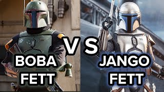 Boba Fett VS Jango Fett - Who Is More Powerful?