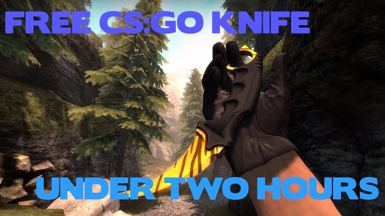 How To Get A FREE CSGO Knife in UNDER TWO HOURS! YouTube