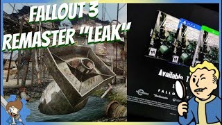 Fallout 3 Remaster "Leak" Debunked