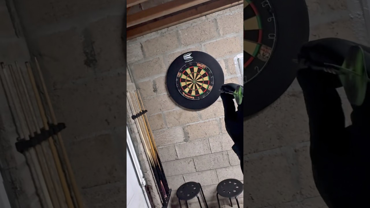 Hitting a 180 🎯 then clearing my table🎱 