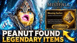 PEANUT FOUND LEGENDARY ITEMS in MISTFALLHUNTER and KEPT THEM A SECRET