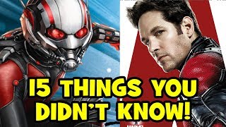 15 SECRETS About ANT-MAN