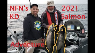 NFN's 2021 KD Salmon Fishing Adventure (Catch & Clean) Kewaunee Door County Salmon Tournament