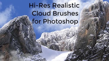 High-Res Realistic Cloud Brushes for Photoshop - Promo