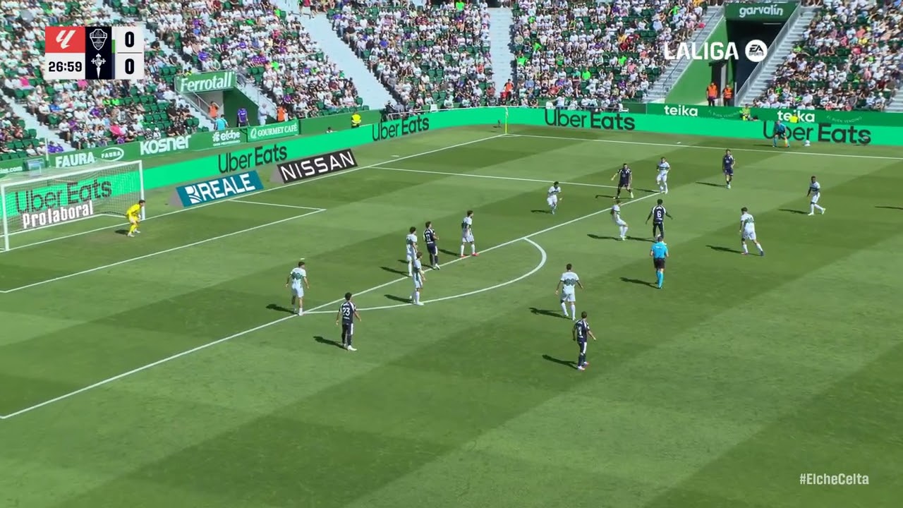 Elche CF vs RC Celta de Vigo (0-0) | RESUMEN | J8 | LA LIGA EASPORTS