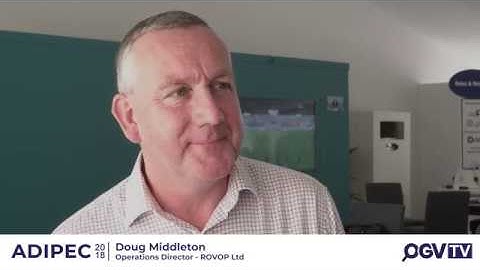 ADIPEC 2018 - OGV interview Doug Middleton, Operations Director at ROVOP