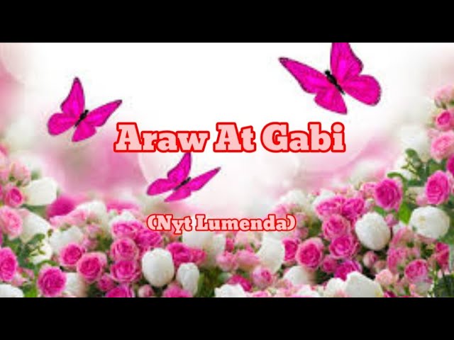 Araw At Gabi lyrics (Nyt Lumenda) class=