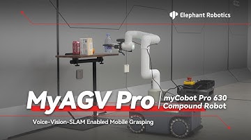 myAGV Pro | Discover How to Integrate the AGV with myCobot Pro 630 for Flexible Mobile Grasping