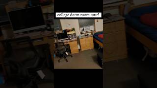 back when they made dorm rooms a livable size :') #collegevlog  #collegelife #roomtour #shorts