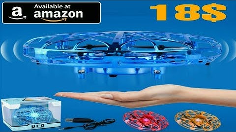 UFO Flying Drone Toy Infrared Sensor Auto Obstacles 360 Rotate Mini Quadcopter Hand Operated Drones