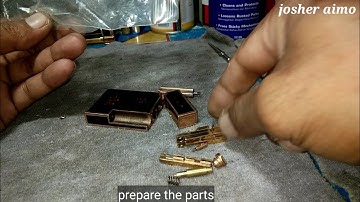 how to assemble a st dupont lighter that has been disassembled