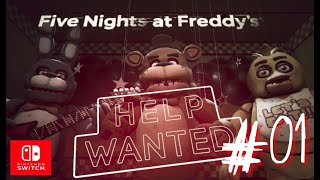 Five Nights at Freddy - Help Wanted (switch) EP.1 Troleando a Freddy