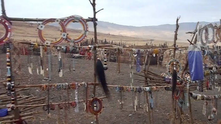 Masai Boma in Ngorongoro