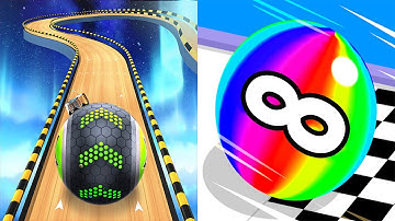 Going Balls VS Ball Run 2048 Infinity - All Levels Gameplay Android iOS Ep 1