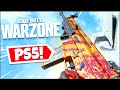 This is WARZONE on PLAYSTATION 5! 😍 (VS PS4)