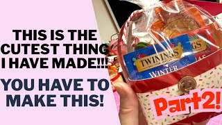 CRAFT FAIR SERIES 2025|CHRISTMAS TEA & COOKIE FAVORS! PART 2 DONT MISS THIS! ITS SO CUTE!