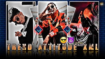 BASTI KA HASTI || 😈 TRENDING ATTITUDE XML || ALIGHT MOTION XML