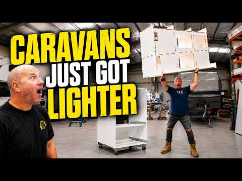 CARAVANS JUST GOT LIGHTER!