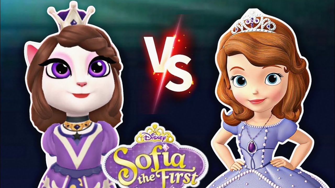 My Talking Angela 2 🥰 😈(Angela vs Sofia the first)New March month ...