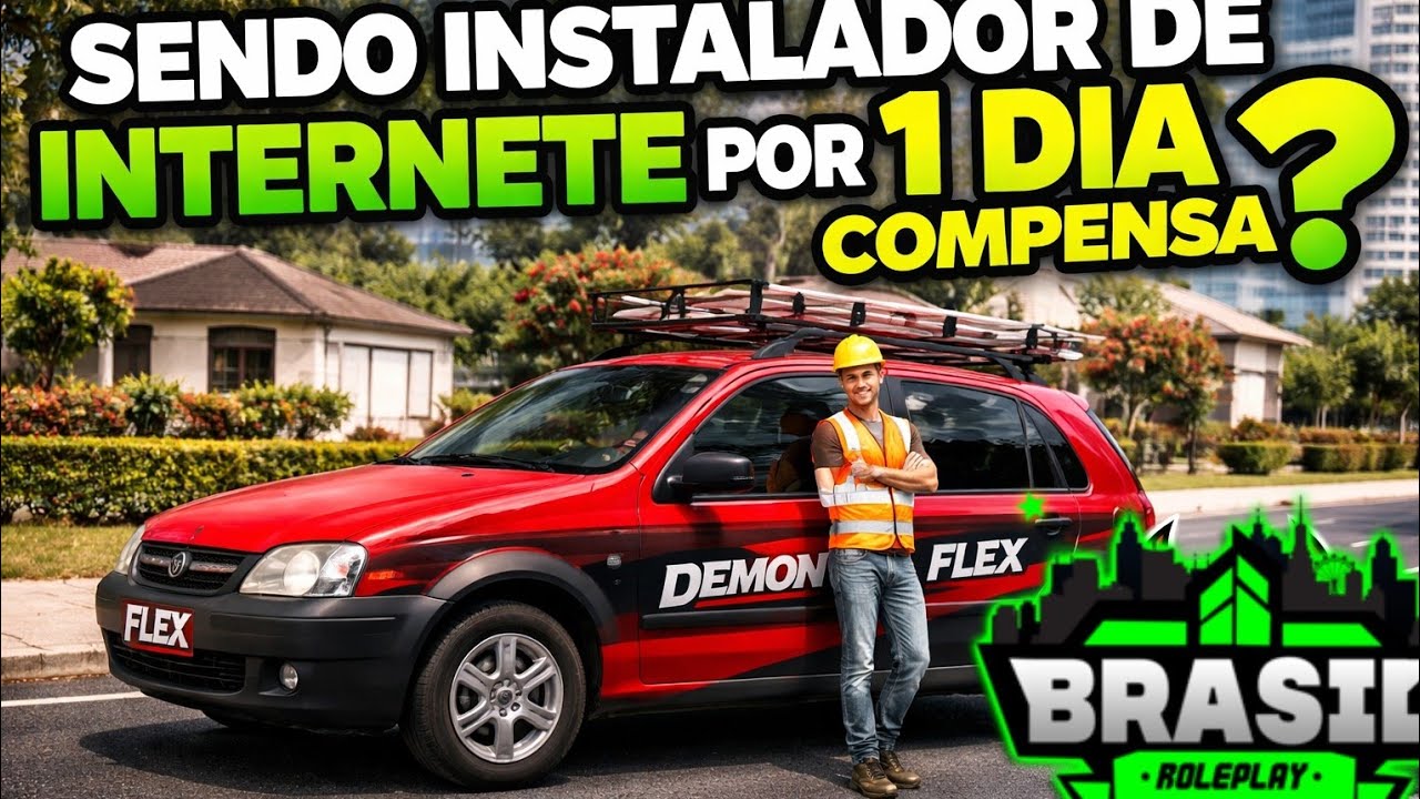 SENDO INSTALADOR DE INTERNETE POR 1DIA, COMPENSA? - YouTube