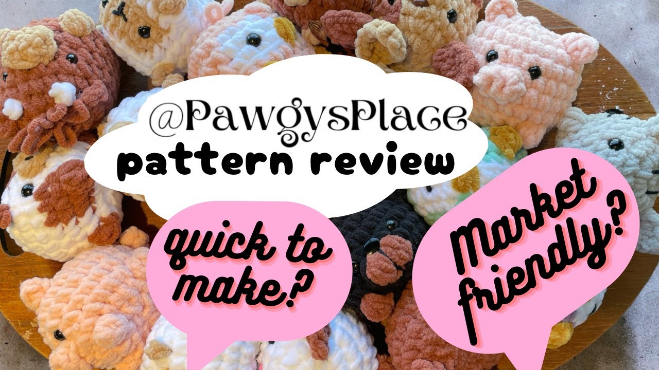 Review of Pawgys Place Little Critters crochet patterns