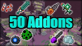 Top 50 Addons Bedrock Edition (MCPE) 2022