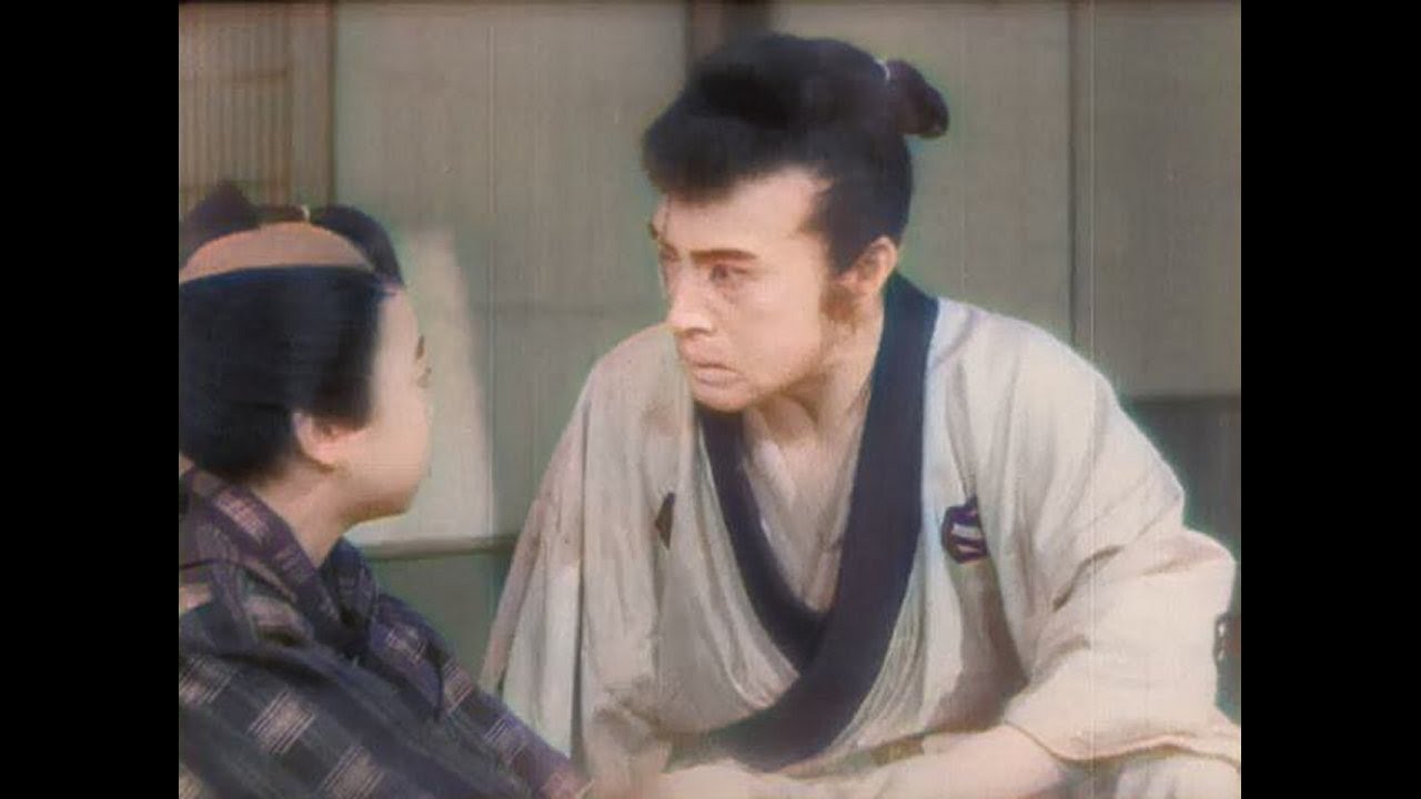 時代劇にでたこともある昔の花瓶だそうです 丹下左膳余話 百萬両の壺 / The Million Ryo Pot (1935) [カラー