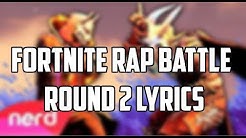 fortnite rap battle round 2 lyrics duration 3 15 - fortnite rap battle 3