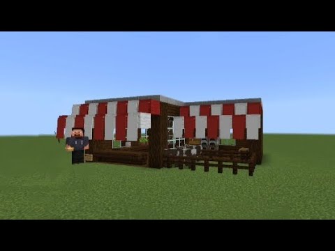 First building in MineCity...         Meat Shop Building tutorial