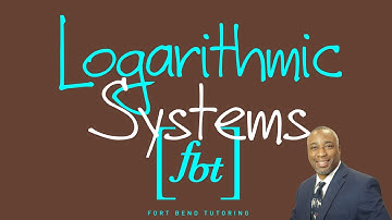 Systems of Logarithmic Equations (Nonlinear Systems Pt. 2) [fbt]