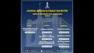 YESUS MENGUTUS 70 MURID | KEBAKTIAN UMUM II GRII DEPOK - 12 November 2023
