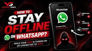 🔥 Stay OFFLINE on WhatsApp while your Data or WiFi is ON. #techtutorial #whatsapptips  #StayOffline screenshot 4