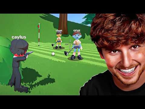 Super Battle Golf With YouTubers.. (HILARIOUS)