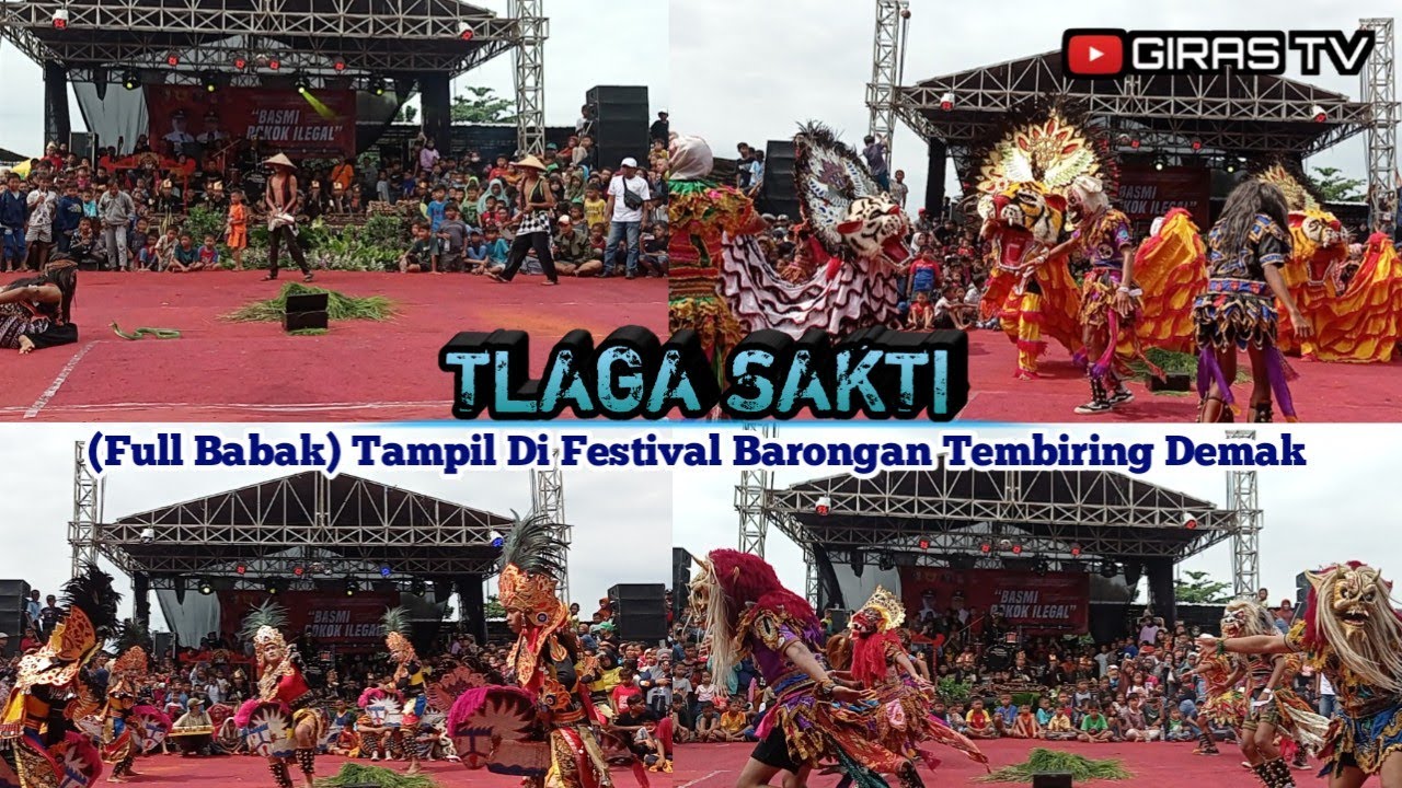 (Full Babak) Barongan Tlaga Sakti Di Festival Barongan Demak