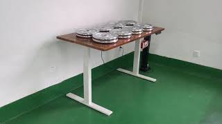 I-Smar Bgld-12 Adjustable Desk 160Kg Creep Test Part 2